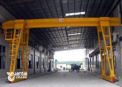 China Economic Single Girder Gantry Crane Steady Travelling 24 Months Warranty for sale