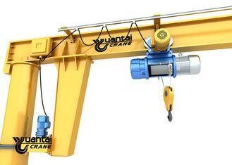 China Fast Loading Electric Jib Crane 3 - 12 M Span Compact Design For Workshop for sale