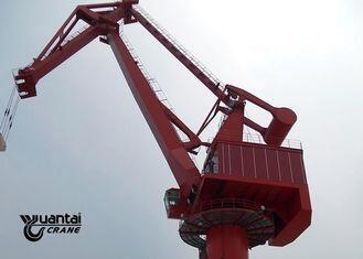 China Steel Structure Semi Portal Crane For Port / Seaport With Gantry Frame for sale