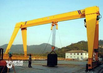 China Yellow Color Monorail Wire Rope Hoist Crane Anti Corrosion With Trolley for sale