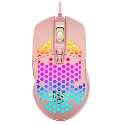 China G11-V9-Promotional Mechanical Gaming Mouse Waterproof Prizes Glowing Sport RGB Cable Flexible Desktop Wired USB Mouse For Computer Game for sale