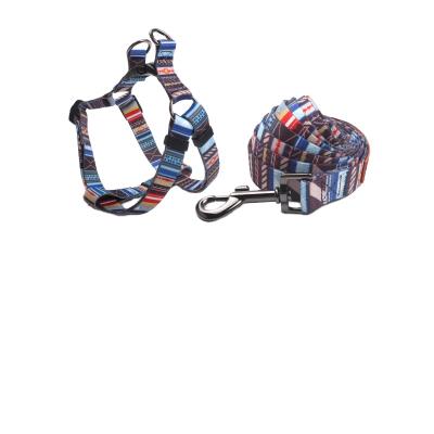 China Direct Selling DETACHED High End Design Factory Adjustable Strap Striped Pet Leash for sale