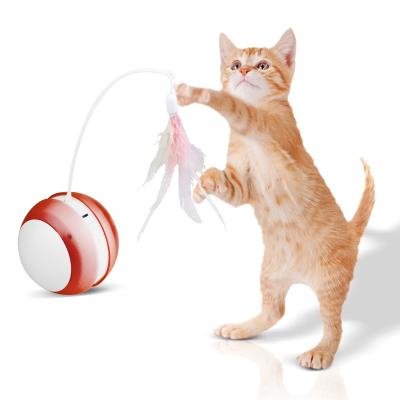 China Christmas Electric Eco-friendly Cat Stuff Toy Ball Set Cat Toys Pet Viable Funny Tumbler Wholesales New for sale