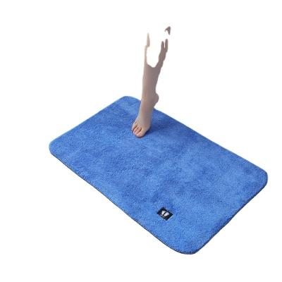 China Durable Warm Light Style Luxury Nordic Absorbent Viable, Non Slip Floor Bathroom Bath Mat for sale