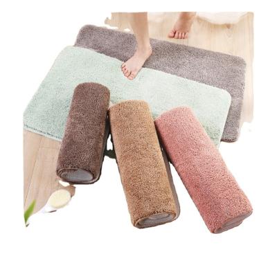 China High Quality Viable Hot Selling Fleece Cake Carpet Bedroom Door Absorbent Non-Slip Mat for sale