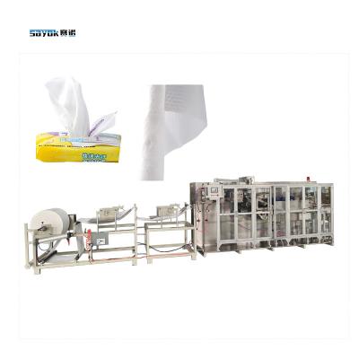 Cina Intelligent Wet Floor Wipes Making Packing Machine 380V 50/60 Hz Servo Controllo in vendita