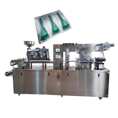 China 4800 Blisters / Hour Automatic Liquid Filling Deworming Liquid For Pets Blister Packing Machine for sale