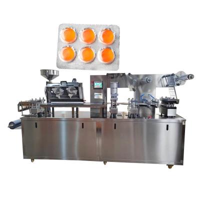 China Customizable Mould Bubbles Automatic Blisters Packing Machinery For Cough Suppressant Candies for sale