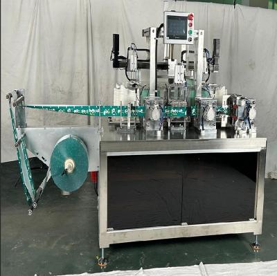 China Fully Servo-Controlled Super High Speed Packing Machinery For PE Gloves Pocket Bag for sale