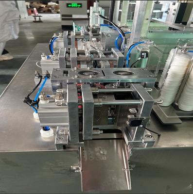 China 6 Times Central Folds PE Gloves Folding Packing Machine With Servo Motors Control for sale