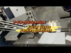 Facial Tissues Automatic 3 Side Sealing Packing Machine