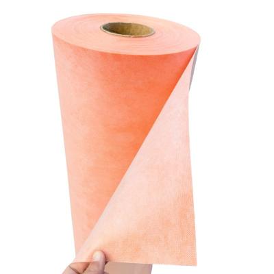 China Orange Polyethylene Building Waterproof Membrane Roll On 300g 400g 500g for sale