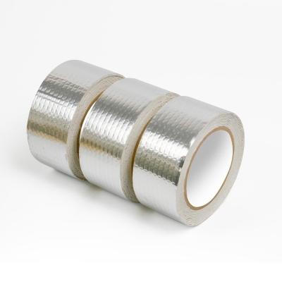 China Aluminum Foil Super Adhesive Waterproof Tape For Pipe Leaks for sale