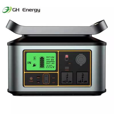 China Factory wholesale 500w 520W 1000w wireless generator lithium battery charging solar portable power station for sale