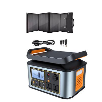 China 300w 500w 1000w 2000w Large Capacity Household Energy System Power Station Power Storage Outdoor Portable Wireless Charging System for sale