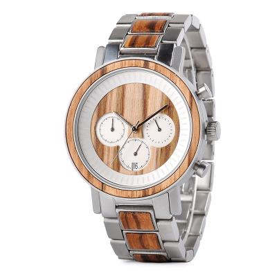 China Best Selling Unique Automatic Date Wholesale Bobo Bird Watch Handmade Wristwatch Unique Newcomers Watch For Man for sale