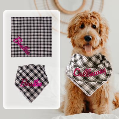 China Viable Wholesale Custom Printed Scarf Custom Clothing and Accessories Viable Stylish Pet Dog Head Collar Scarf Pet Dropshipping for sale