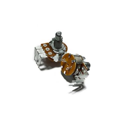 China Modern 148 Circular switch adjustable potentiometer B10K-F12 half axis potentiometer for sale