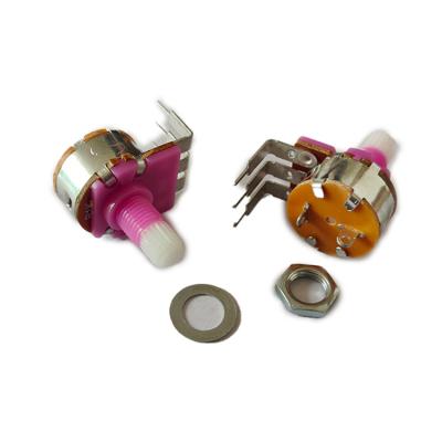 China Modern B1k metal shaft rotary potentiometer for audio volume control for sale