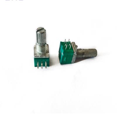 China Carbon film Single and double band switchable potentiometer with adjustable volume for sale