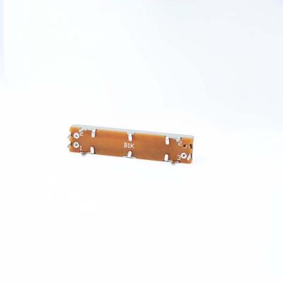 China PC Pins Good Price Custom B1K 45Mm Slide Potentiometer Fader Motorized for sale