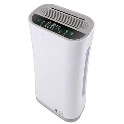 China PM25 Detetation display air display screen machine negative ion cleaning filters portable purifier hepa air cooler smoke purifiers for sale