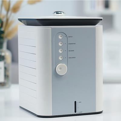 China Mini Space USB Air Cooler Cooler USB Air Conditioner Desktop Fan Humidifier Portable Easy 4 Speed ​​Control for sale