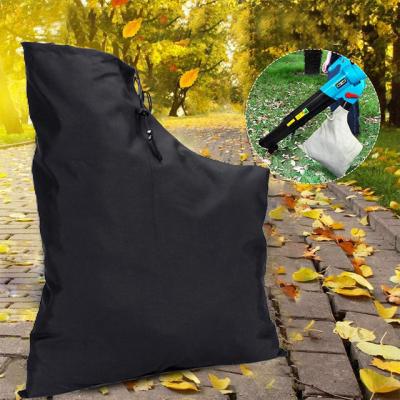 China The Yard Leaf Blower Shoulder Bag Vacuum Zippered Bottom Dump Bag For Ultra Blower Rake Leaf Collection Blower VAC Bag for sale