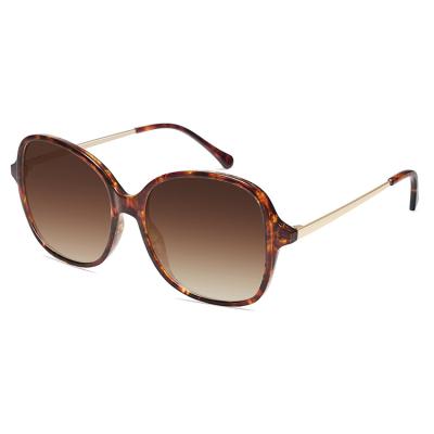 China 2022 Vintage Large Square Shades TR90 Square Oversized Frame Women Environmental Eco-friendly Sunglasses for sale