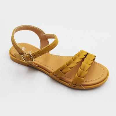 China 2022 Summer New Arrival Flat Sandals Children Princess Open-toed Comfortable Girls Children Sandals for sale