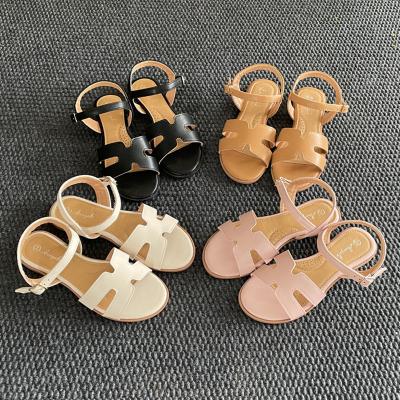 China 2022 new fashion girls sandals beach shoes summer girls princess shoes non-slip soft-soled CHILDREN for sale