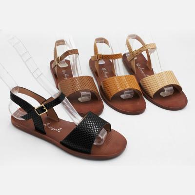 China Fashion Trend 2022 Hot Women Summer Designer Slippers Flat Female Sandals Ladies Lace Up Pour Women Shoes for sale