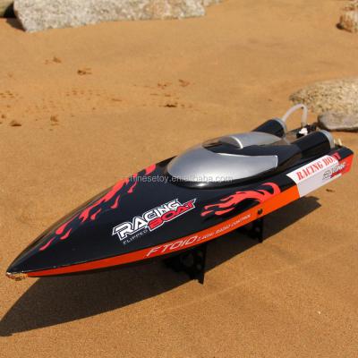 China RC Model New Arrival Water Cooling System Righting Racing Function RC High Speed ​​Boat For Sale FT010 2.4G RC Fishing Boat for sale