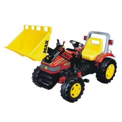 China Ride On Plastic Toy 4WD Baby Pedal Car Children Ride On Toy Excavator Balance Bike Tractor For Kids Ride for sale