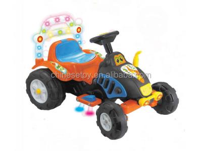 China Ride on Toy Battery Operated Tractor with Music and Light Ride on RC Car for sale