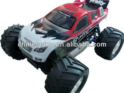 China 2 Speed ​​RC Hobby 1:8 RC Gearbox 30CC Engine 4WD RTR RC Gas Powered Nitro Monster Truck for sale