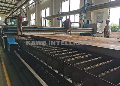 China Dikke CNC van de Staalplaat Vlamsnijmachine 6100mm Dikte Te koop