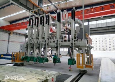 China Het Spoorspanwijdte 8000mm van brugu Rib Multi Electrode Welding Machine Te koop