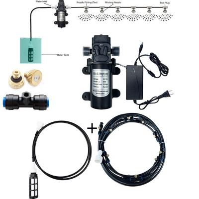 China Garden Mist Cooling System Accessories 12V 5A Output Voltage Adapter and Diaphragm Pump for sale