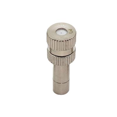 China Brass Anti Drip 6mm Connection Quick Slip Lock Spray Nozzle For Garden Sprayer Mist Mist Machine Irriagtion Cooling System for sale