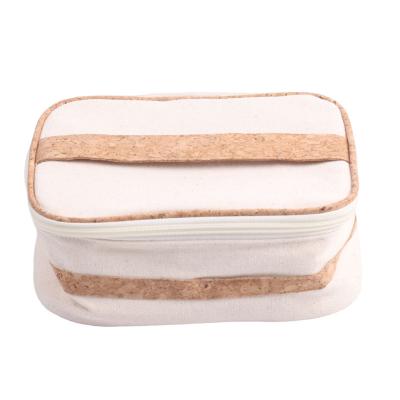 China Fashion Manufacturer Wholesale Customized Promotional Eco-Friendly Terylene Cotton Canvas Makeup Blending Bag For Women Cosmetic Bag for sale