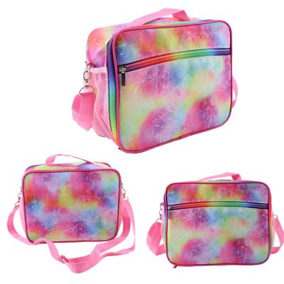 China Handled Customized 2022 Custom Colored Insulated Lunch Bag Printing Thermal Tote Bags Cooler Picnic Food Lunch Box Bag for sale