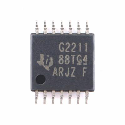 China New standard original G2211 MSP430G2211IPW14R MSP430G2211IPW14 IC MCU 16BIT 2KB FLASH 14TSSOP for sale