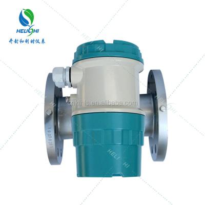 China PTFE/PFA/F46/Neoprene/Polyurethane Low Cost Electromagnetic Dirty Water Flow Meter China for sale