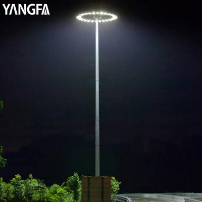 China ROAD High Power Flood Lighting with Pole, Price 15M 20M 25M 30M LED High Mast Light for sale