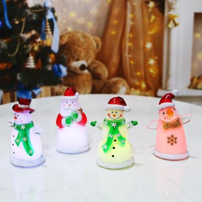 China 2020 hot sale products acrylic snowman/Santa christmas led light decoration to light home for sale