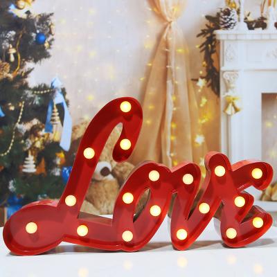 China 2020 hot sale products LOVE light christmas led light decoration to light home for sale