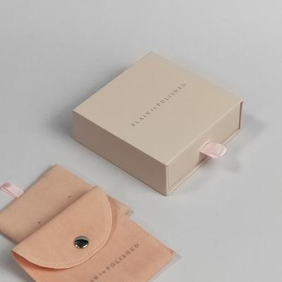 China Drawer Earring Box For Jewelry Packing PEB01B Small Pink Cardboard Drawer Earring Box For Jewelry Packaging for sale