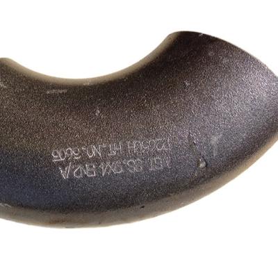 China Petroleum Seamless SCH40 Carbon Steel ASME B16.9 A234 WPB 90deg LR 90 Degree Elbow for sale