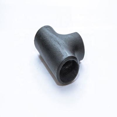 China Wholesale hot online chemical industry goods din 2615 equal carbon steel pipe tee sch40 for sale